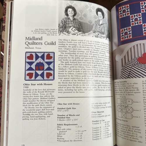 Quilt Book Lot Great American Quilts 1990 1991 1992 Quilt Patchwork - Imagen 12 de 24