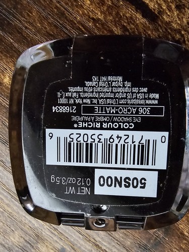 2 L'Oreal Paris Colour Riche Monos Eyeshadow, Matte It Up #304 1 #306 Acro Matte - Picture 5 of 6
