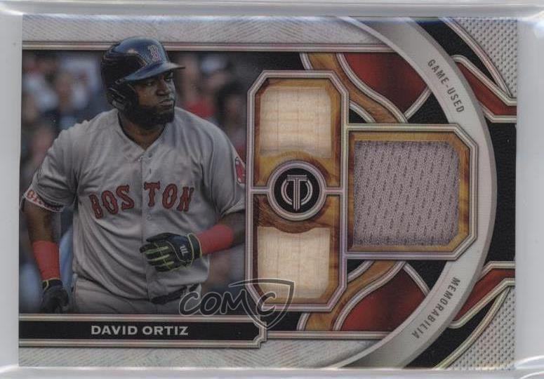 2023 Topps Tribute Triple Relics /199 David Ortiz #TR-DO HOF