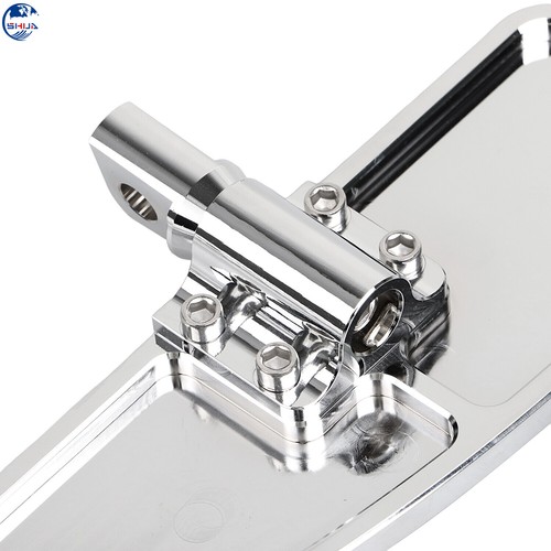 Chrome Front & Rear Floorboards Footboards Foot Pegs For Harley Heritage Softail - Bild 19 von 23