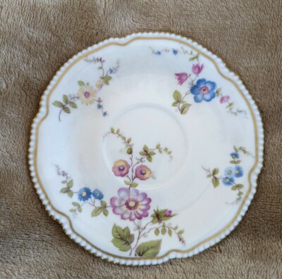 Sunnyvale China by Castleton 5''  Saucer Pearl Floral Edge
