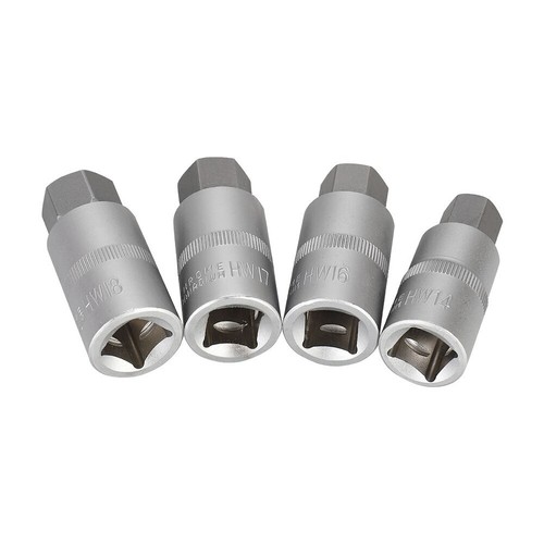 12Pcs 1/2 Inch Drive Impact Hex Bit Socket Set H5-H22 Hexagon Wrench Sockets Set - Picture 4 of 9