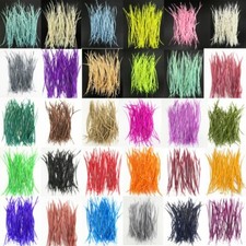 31 Color Goose Feathers 20-25cm 8-10 Inch Flaking Crafted Smooth Dyed Diy Mask