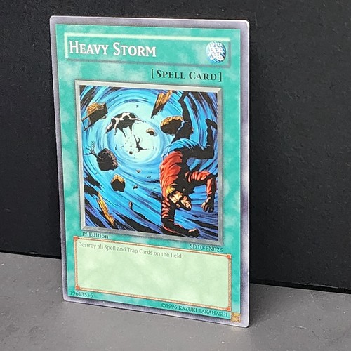 Yu-Gi-Oh! Heavy Storm Common SD3-EN021 - 1st Edition - Pokemon TCG - Picture 2 of 6