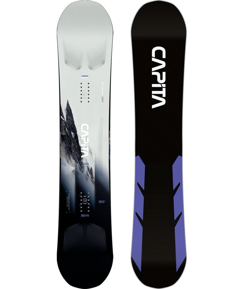 スノーボード CAPITA MERCURY 160 Wide Capita Mega Mercury Wide Men's All-Mountain Snowboard, 160cm