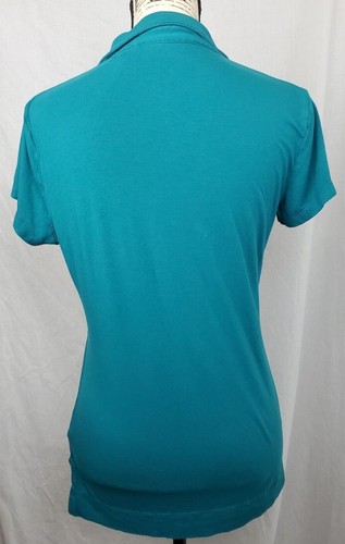 NEW YORK & COMPANY WOMEN'S SHIRT GREEN SIZE M - Picture 3 of 7