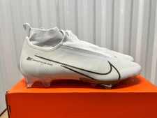 Nike Vapor Edge Pro 360 White Gold Football Cleats AO8277-111 Mens Size 16
