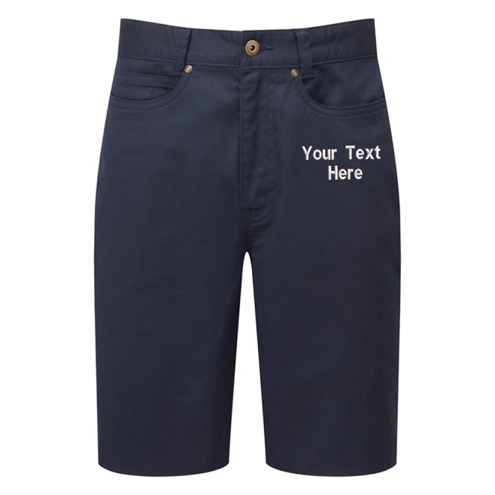 Personalised Custom Printed Premier Performance Chino Shorts Summer Style