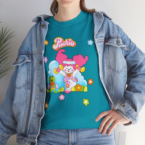 Vintage 1980s Poochie Dog T-Shirt - Retro Exercise Design - Unisex Tee - Poodle - Picture 24 of 36