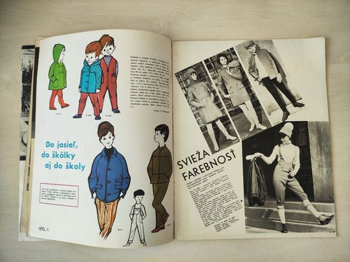 Vintage fashion magazine "nasa moda" 11/1966 Czechoslovakia USSR - Picture 2 of 9