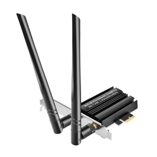 PCI-E WiFi 6E Gaming Adapter Desktop PC Intel AX5400 PCIe Wifi Card Bluetooth5.2 - Picture 11 of 15