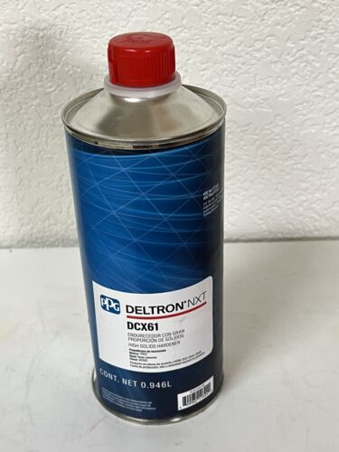 DCU2042 PPG Deltron Clearcoat 1 Gallon, 1 Quart DCX61 Hardener Free Ship - Picture 3 of 3