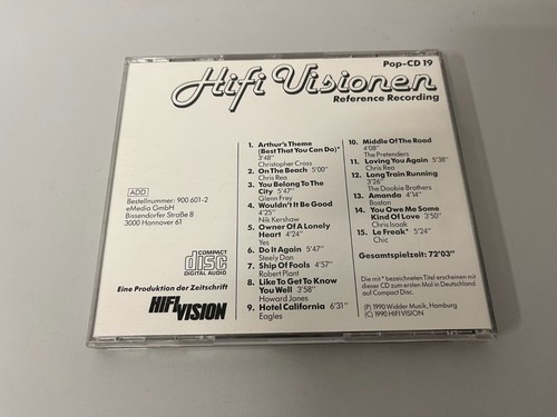 Various – Hifi Visionen Pop-CD 19 (Reference Recording) - CD © 1990 - Bild 3 von 3