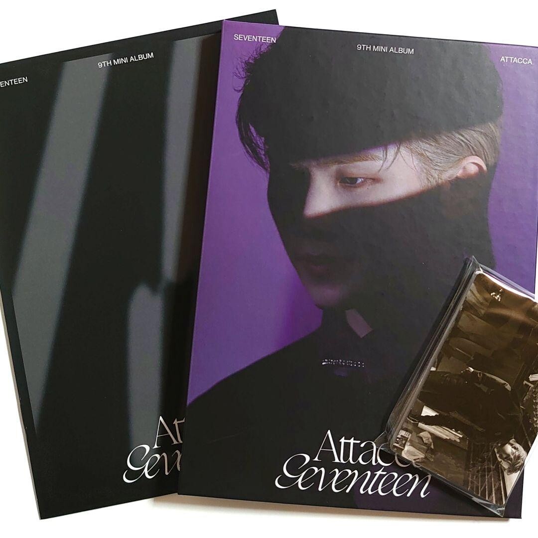 SEVENTEEN WOOZI Attacca Carat ver. CD Binder Lyric book W