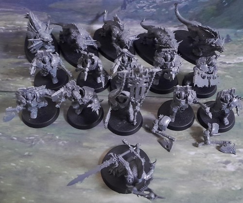 Warhammer Age of Sigmar Khorne Chaoskrieger & Bestien - Bild 2 von 2