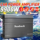 Sunbuck 9900W Car Amplifier 4 Channel Audio Stereo System Amp Class A/B Truck Us