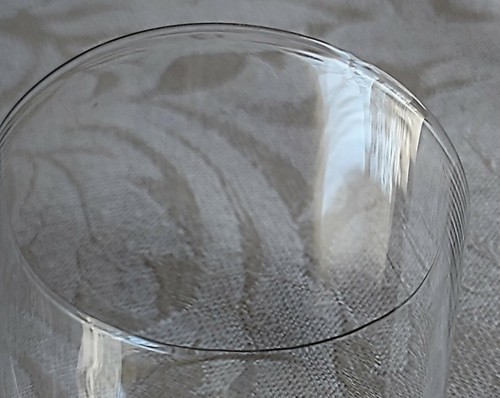 Set of 3 Colored Art Shot Glasses Brown Blue Bottom Hand Blown Suspended Bubbles - Imagen 10 de 11