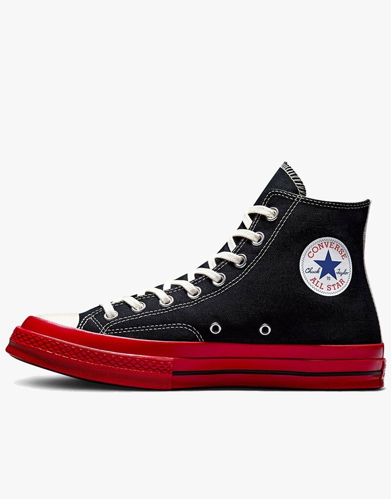 Size 12 - Converse Comme des Garçons Play x Chuck 70 High