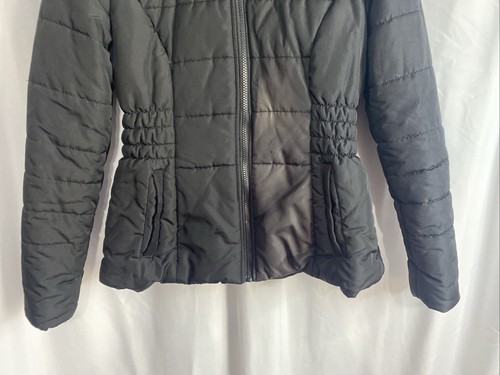 Preowned- Celebrity Pink Full Zip Hoodied Puffer Jacket Womens Size M - Picture 4 of 14