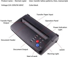 Tattoo Thermal Stencil Maker Tattoo Transfer Copier Printer Machine A4 A5