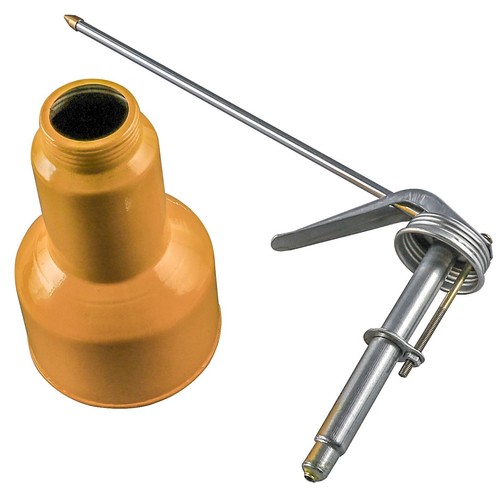 Premium 2 PIEZAS Amarillo 500 ml Metal Bomba Alta Presión Engrasador Aceite Lata Para Lubricantes - Imagen 3 de 10