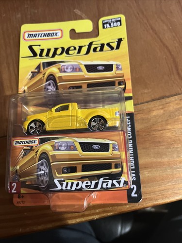 Matchbox 2005 Superfast Sealed #2 SVT Lightning Concepts - Picture 1 of 2