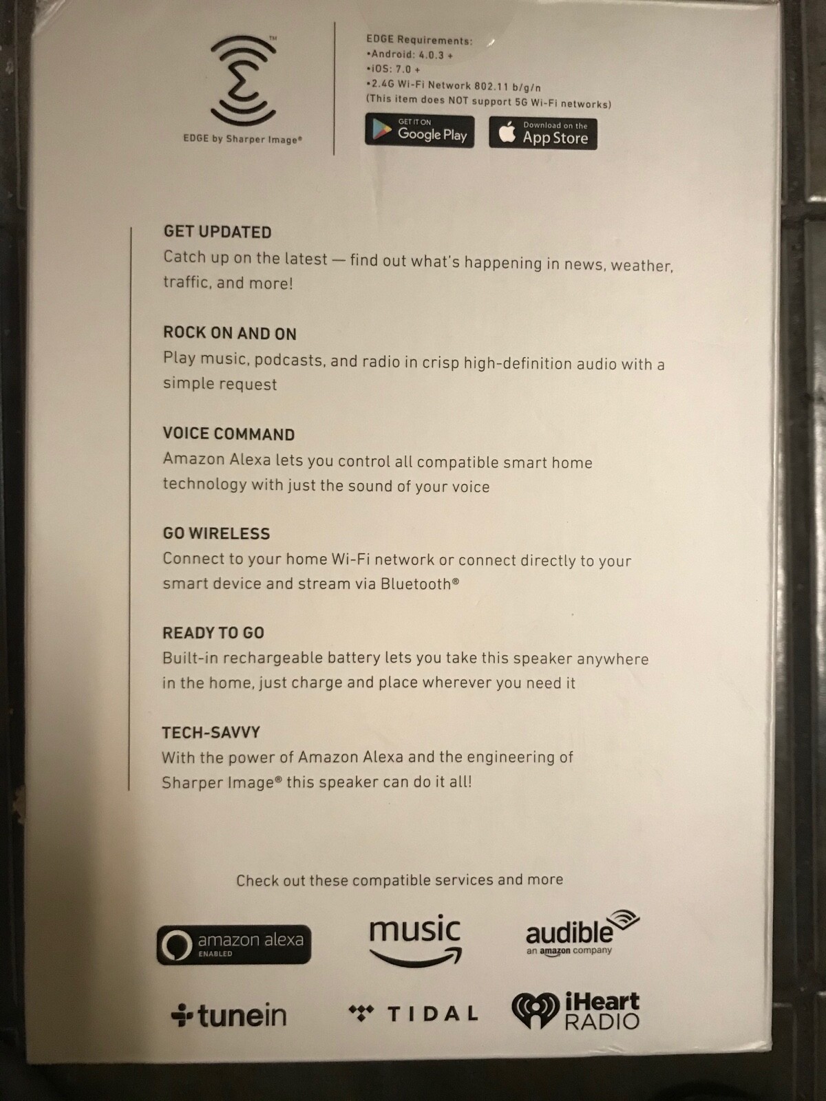 sharper image swf1005