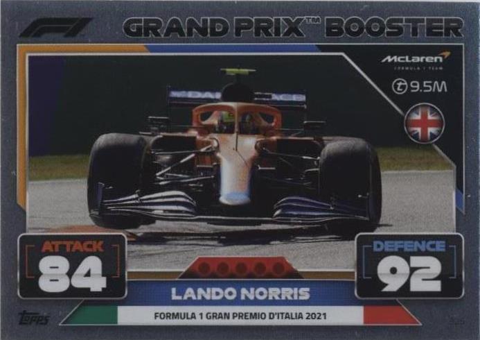 2022 Topps F1 Turbo Attax - Lando Norris #325 - 1 of 1