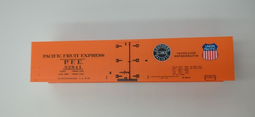HO Red Caboose RC-4151-4 Pacific Fruit Express UP/SP Reefer Double Herald NOS - Picture 7 of 9