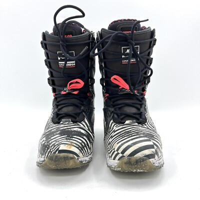 Nike Lunarendor CFM Sample Snowboard Boots White Black Mens Size 9