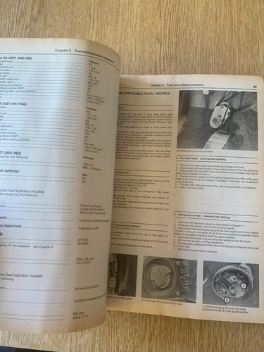 Peugeot 405 Mi16 Haynes Workshop Repair Manual 1988-1992 - Picture 16 of 24