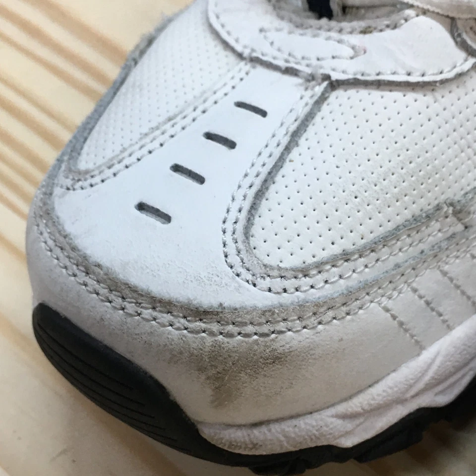 Skechers Shoes Mens 9 After Burn Athletic Low Sneakers SN50122 White Leather - Image 4 of 4