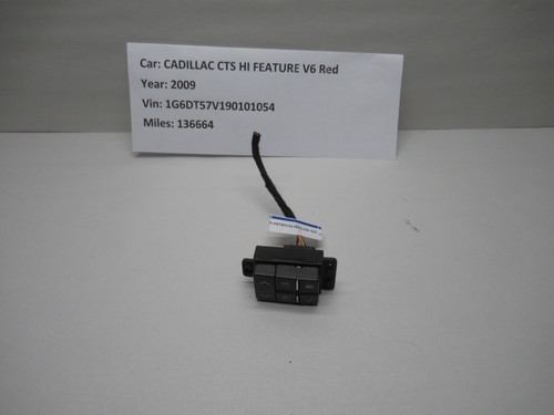 2009 Cadillac CTS Information Traction Control Switch OEM & CFLO - Picture 3 of 4