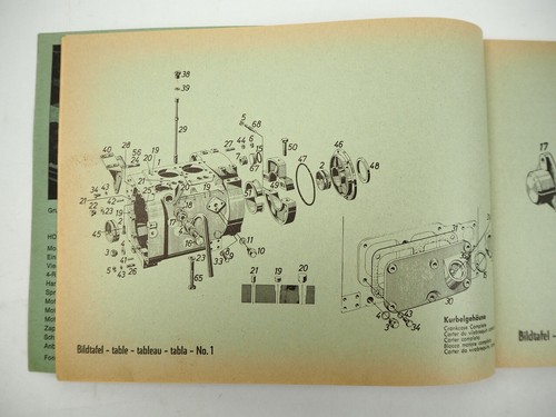 Holder A20 A21S Schlepper Ersatzteilliste Spare Parts List 1965 - Bild 4 von 5