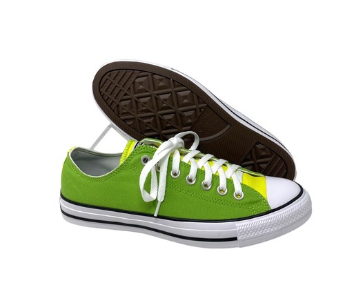 Converse Ctas Low For Women Sneakers Green Canvas Skate Shoes Custom 168958C-WGY - Picture 7 of 10