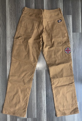 New Dickies x Independent Truck Collab Pants Mens 30 X 32 Cargo Skate - Picture 2 of 12