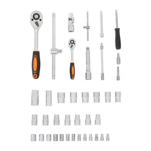 Juego de caja de herramientas con estuche de carro Kit de herramientas manuales para el hogar Kit de herramientas manuales mixtas 187 piezas - Imagen 11 de 19
