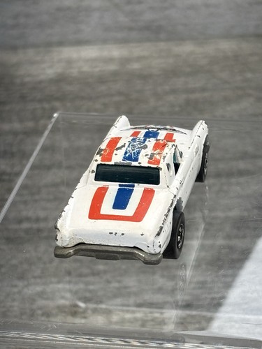 VTG Hot Wheels 1977 Hong Kong 57 T-Bird Mattel White Red Blue Thunderbird Stripe - Picture 2 of 14
