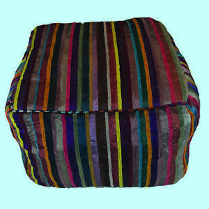 Pouffe Handmade Moroccan Silk