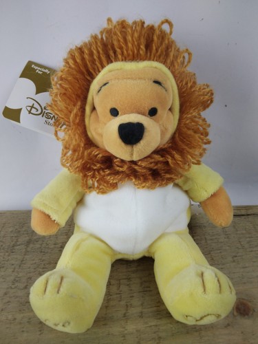 Disney Store Winnie the Pooh Mini Bean Bag Plush Leo Astrology Zodiac 8" w/ Tag - Picture 1 of 11