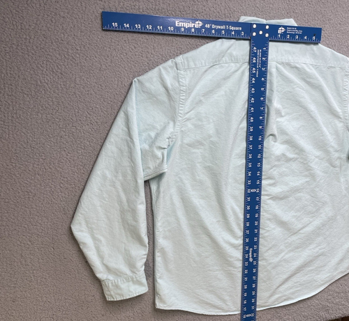 Polo Ralph Lauren vestibilità classica cotone twill camicia abbottonata uomo XXL blu - Foto 14 di 20