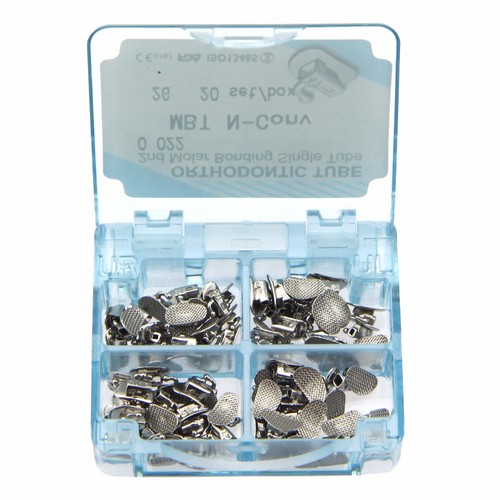 80pc Dental Orthodontic Buccal Tube Non-Convertible MBT 022 Second Molar Bonding - Bild 2 von 12