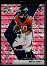 2020 Panini Mosaic Pink Camo Jerry Jeudy Rookie Denver Broncos #206