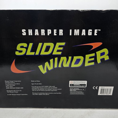 Sharper Image Slide Winder RC Remote Racer 2005 Green 9.6v NiMH Brand New - Picture 12 of 13
