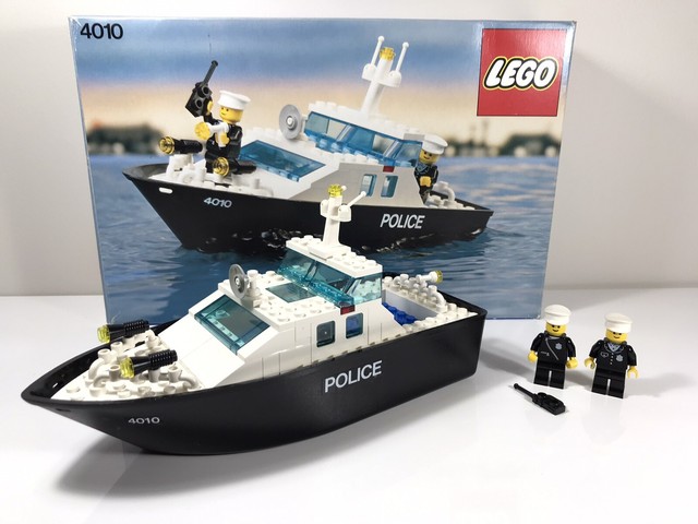 lego police boat instructions 4010