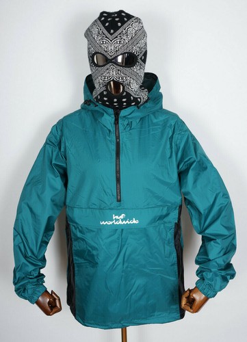 Huf Worldwide Skateboard Windbreaker Jacke Jacket Chemistry Anorak Marina in M - Bild 5 von 6