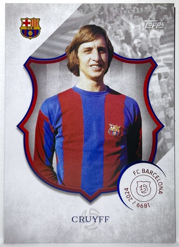 JOHAN CRUYFF 2025 Topps BARCELONA 125th Anniversary LEGACY #46 *** RARE ***๐ฅ๐ฅ