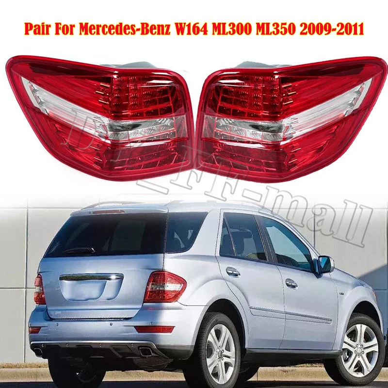 Pair LED Rear Brack Lamp Taillight For Mercedes-Benz W164 ML300 ML350 2009-2011 - Image 2 of 4