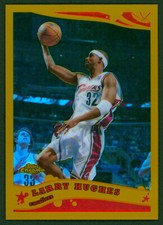 2005-06 Topps Chrome LARRY HUGHES Gold Refractor Rare Cavaliers SP #1/99