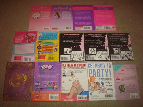 Girls Kids Book LOT Babymouse My Little Pony Bad Kitty Dear Dumb Diary Princess - Picture 3 of 11